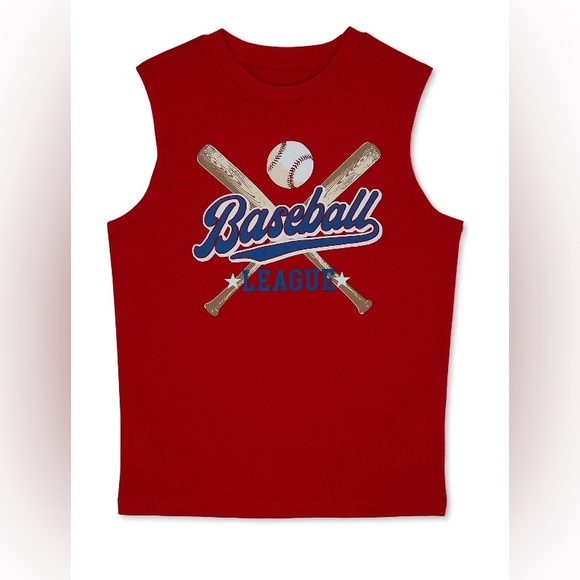 Wonder Nation boys graphic Americana muscle tanks; size: XXL(18) - Picture 3 of 5